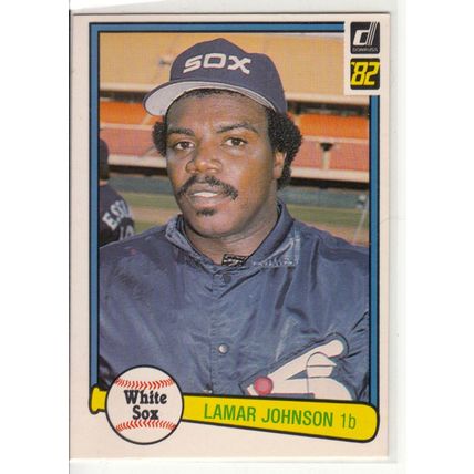 1982 Donruss baseball card 269 Lamar Johnson