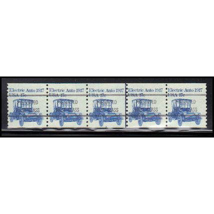 1906a 17c Electric Auto Fine MNH Dry Gum PNC 3A/5 X1391