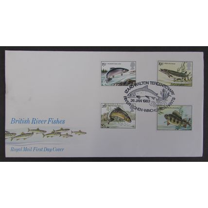 ROYAL MAIL - BRITISH RIVER FISH FIRST DAY COVER 1983