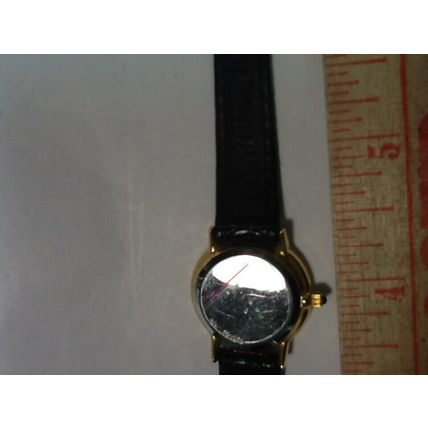 Angel In Blue On Face Of Wrist Watch.