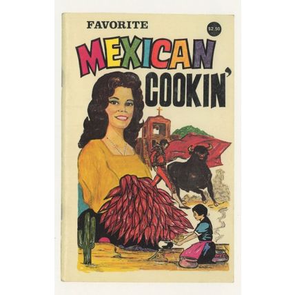 Favourite Mexican Cookin' Pat McCarthy 1972 Book Postcard
