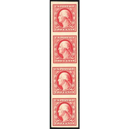 384V, Mint NH Imperforate Coil Pair With PL# 5559 Under Tab * Stuart Katz