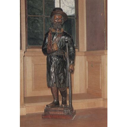 The Wounded Soldier St Bartholomews London Hospital Postcard