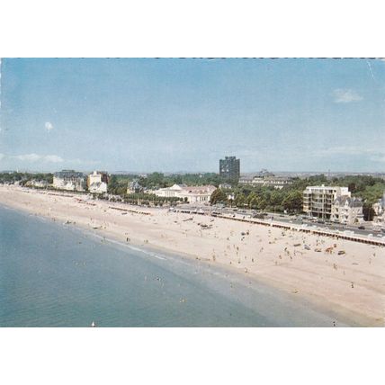 La Baule Plage France Postcard used creased