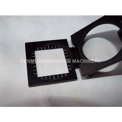 Linen Test Magnifier 6.5x Power Portable Loupe 25mm Lens Microtec Japan (Metal)