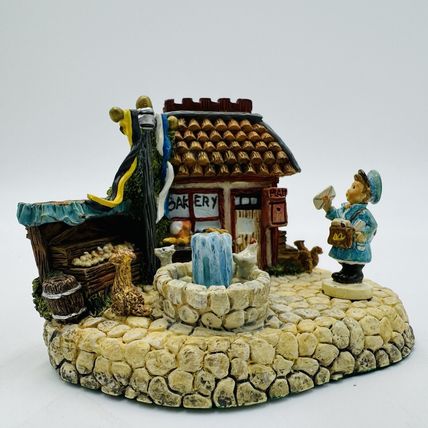 The Danbury Mint Hummel Goebel Miniature Figurine Postman 295-P Rare Set