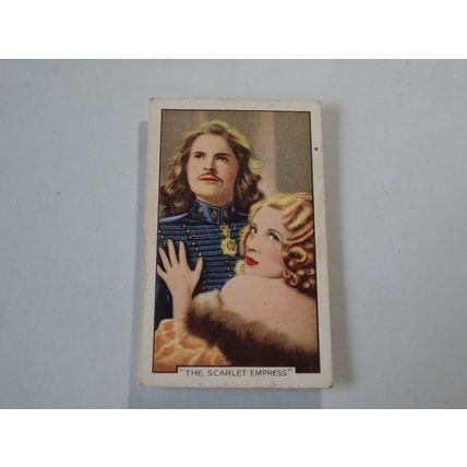 1935 Gallaher Shots From Famous Films Card # 41 of 48 The Scarlet Empress GD (2)