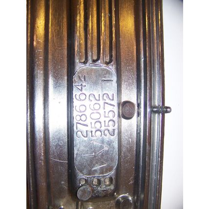 1968 PLYMOUTH BARRACUDA HOOD INSERT OEM #2786642