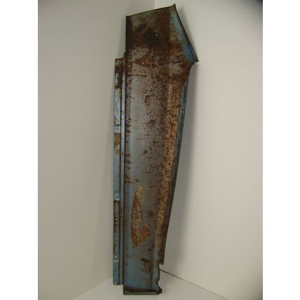 1968 DODGE SUPERBEE 2D POST PS INSIDE REAR QUARTER METAL PANEL OEM #2840706