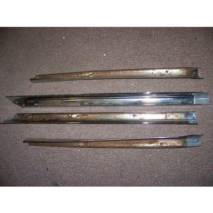 1964 Plymouth Sport Fury Interior Roof Trim 4 pcs OEM Belvedere Fury