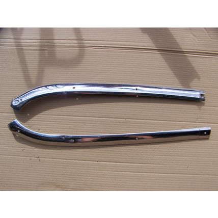 1965 66 PLYMOUTH SPORT FURY CONVERTIBLE OUTER FRONT WINDSHIELD TOP TRIM OEM