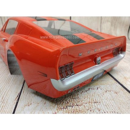 1968 Ford Mustang Custom Painted RC Car Body 1/10 OnRoad HPI/4Tec2.0/V100/RDS