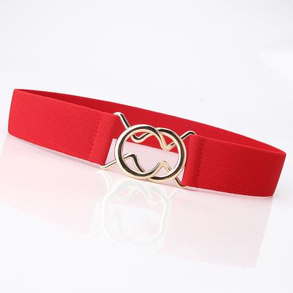 Women Ladies Fashion Wide Belt Women Black Cinch Waist Belt Elastic Stretch Gift