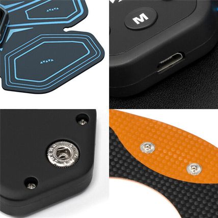 Rechargeable EMS Abdominal Muscle Toning Belt Trainer ABS Stimulator Toner Belt