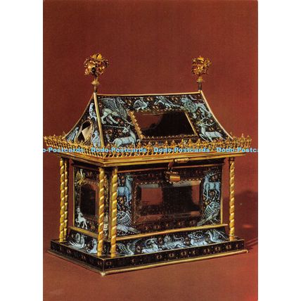 D028054 Reliquienkastchen. Venedig um 1430 35. Domschatzmuseum Regensburg. Wilki