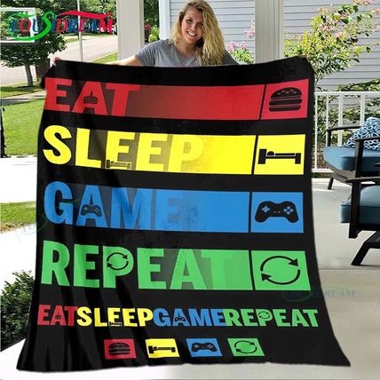 Game Room Thin Banner Blanket 25 75x90cm