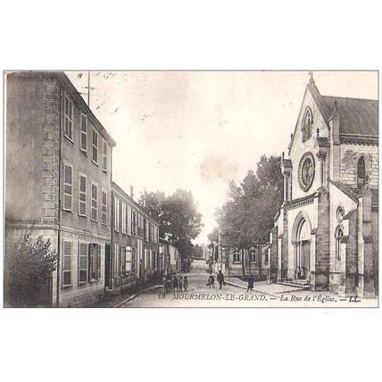 51 - MOURMELON LE GRAND - rue de l'église