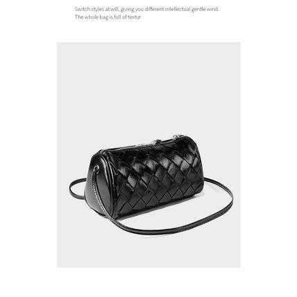 Women Trendy Small Shoulder Bag Genuine Leather Hobo Handbags Black