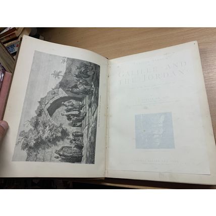 1889 J L PORTER "THROUGH SAMARIA TO GALILEE & THE JORDAN" ILLUSTRATED BOOK (P8)