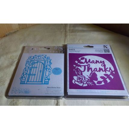 2 x New & Sealed Metal Dies