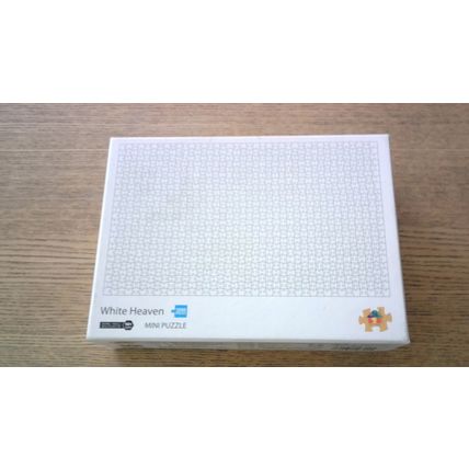 WHITE HEAVEN Mini Jigsaw Puzzle (1000 Piece)