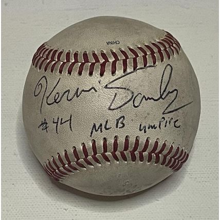 Kerwin Danley Signed Autographed Official Pacific Coast League Baseball Umpire