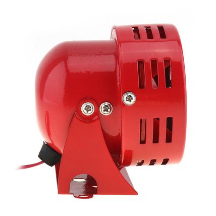 12V Air Raid Siren Motorcycle Boat Truck Motor Driven Horn Alarm UK Stock