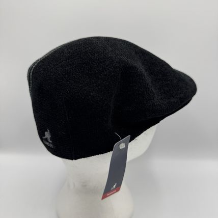Kangol Size Small Flat Cap New w/Tags Black Grey Stripe Mens Hat Fashion