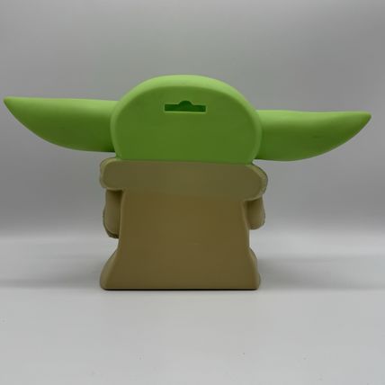 Star Wars Mandalorian Grogu with Cup PVC Bank Baby Yoda Coin Holder