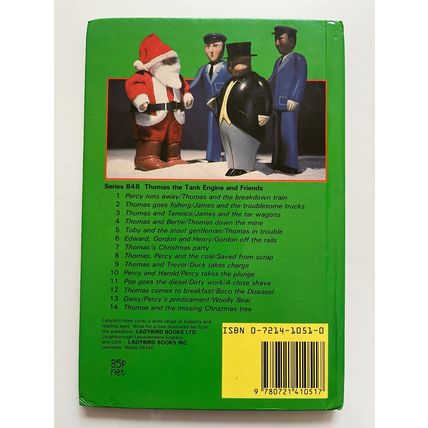 THOMAS AND THE MISSING CHRISTMAS TREE (UK LADYBIRD BOOK, 1987)