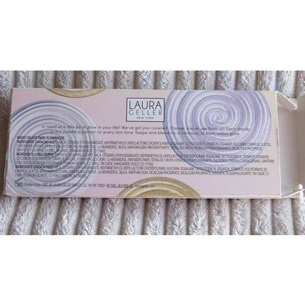 Laura Geller Life Glows On Baked Gelato Swirl Illuminator Highlighter Palette