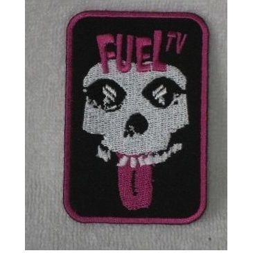 Fuel TV patch iron-on or sew-on