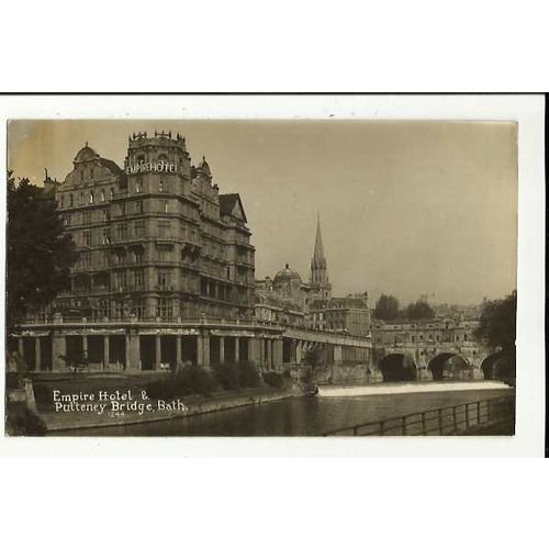 Somerset BATH Empire Hotel Postcard