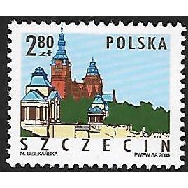 Poland Mi 4185: 2 Zl. 80 multicoloured Museum and Oder Terraces, Stettin.