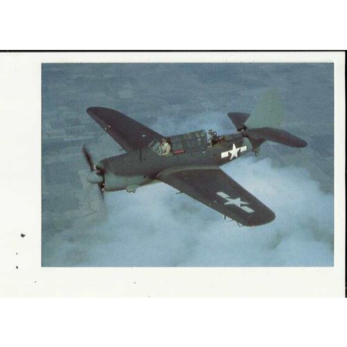 Aviation CURTISS HELLDIVER Postcard by John Fry (CNSB2)