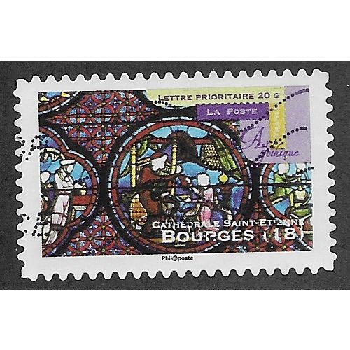 FRA 2011 (58c) 'GOTHIC ART - BOURGES 18' FINE USED (EBID56-552)