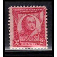 690 2c General Pulaski Barely Clears MNH Z0340