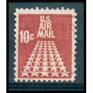 Used C72 10c 50 Stars Runway Fine WA0842