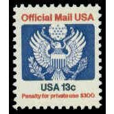 O129 13c Eagle Fine MNH G0537