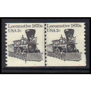 1897A 2c Locomotive Fine MNH Dry Gum CNP Left 3 KA9455