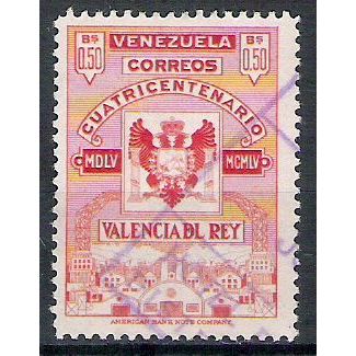 Venezuela N° 526 YVERT OBLITERE ( USED )