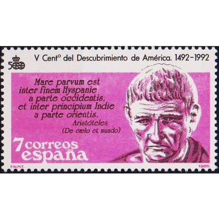 Spain. 1986 7p S.G.2882 Unmounted Mint