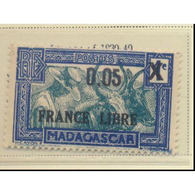 Madagascar Stamp Scott #229, Mint Hinged