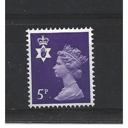 NorthernIreland.NI18 5p Reddish Violet.Mounted Mint.Aug25
