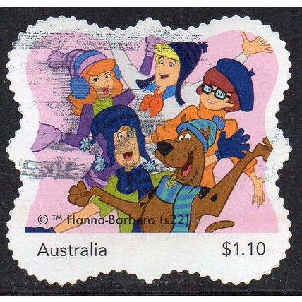 Australia 2022 MyStamps - The Jetsons - Jetsons & Friends $1.10 Used