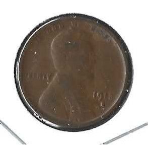 1913-S US Lincoln Cent VG