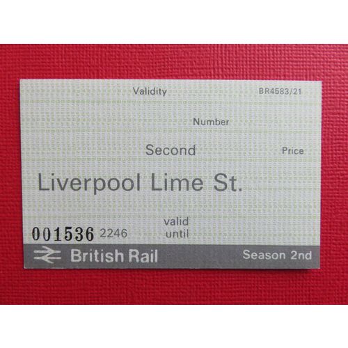 BR Liverpool Lime St Season Ticket