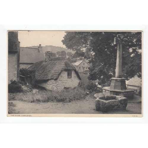 The Cross Lustleigh Devon 1926 Postcard