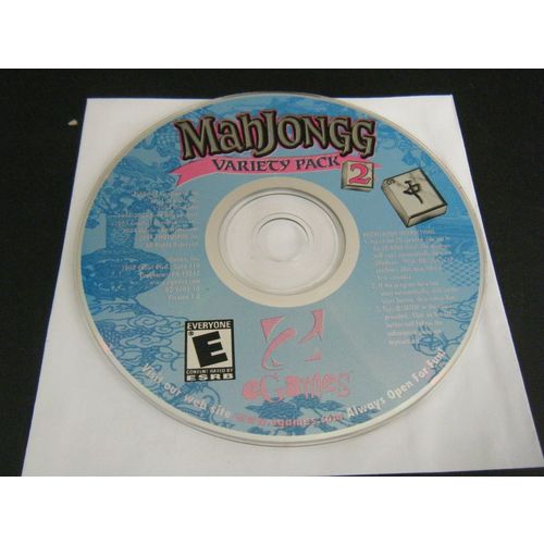 MahJongg Variety Pack 2 (PC, 2004) - Disc Only!!!