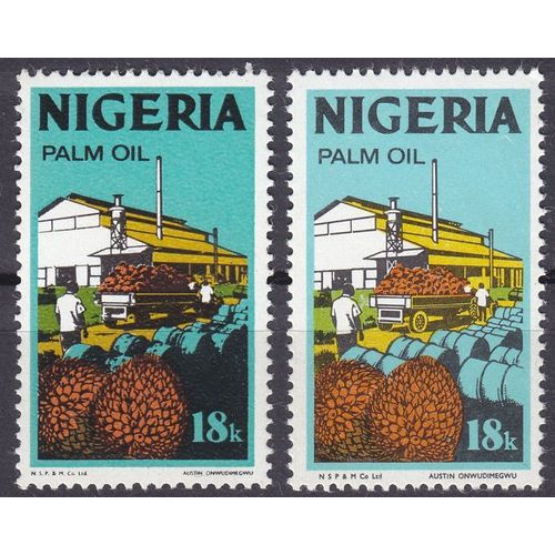 NIGERIA [1973] MiNr 0282 I, II Y ( **/mnh )